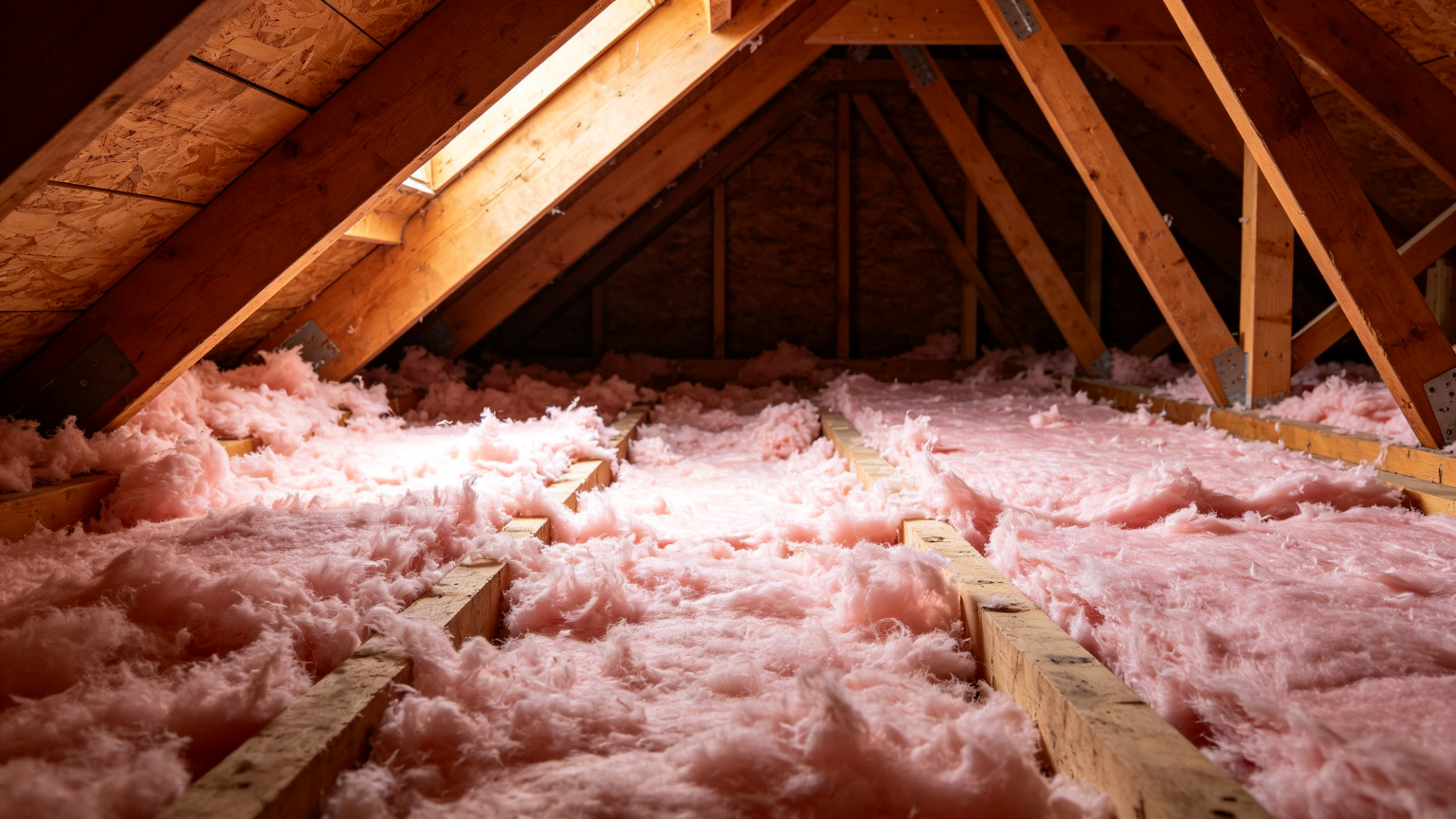Attic insulation